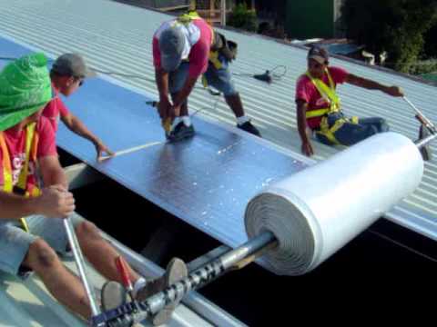Como colocar aislante termico en techo