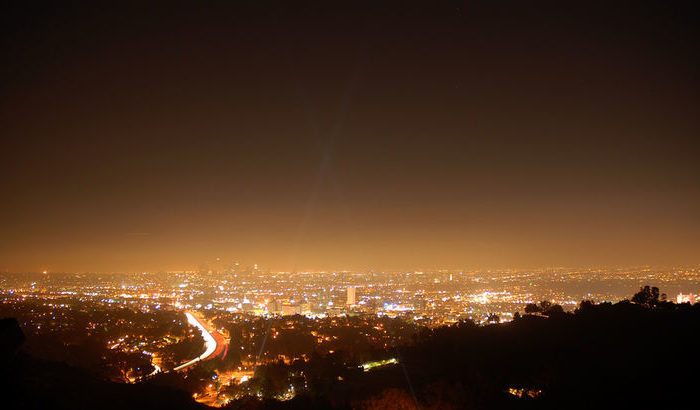 contaminación lumínica