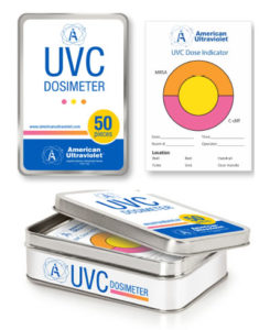 dosímetro de luces ultravioletas UVC